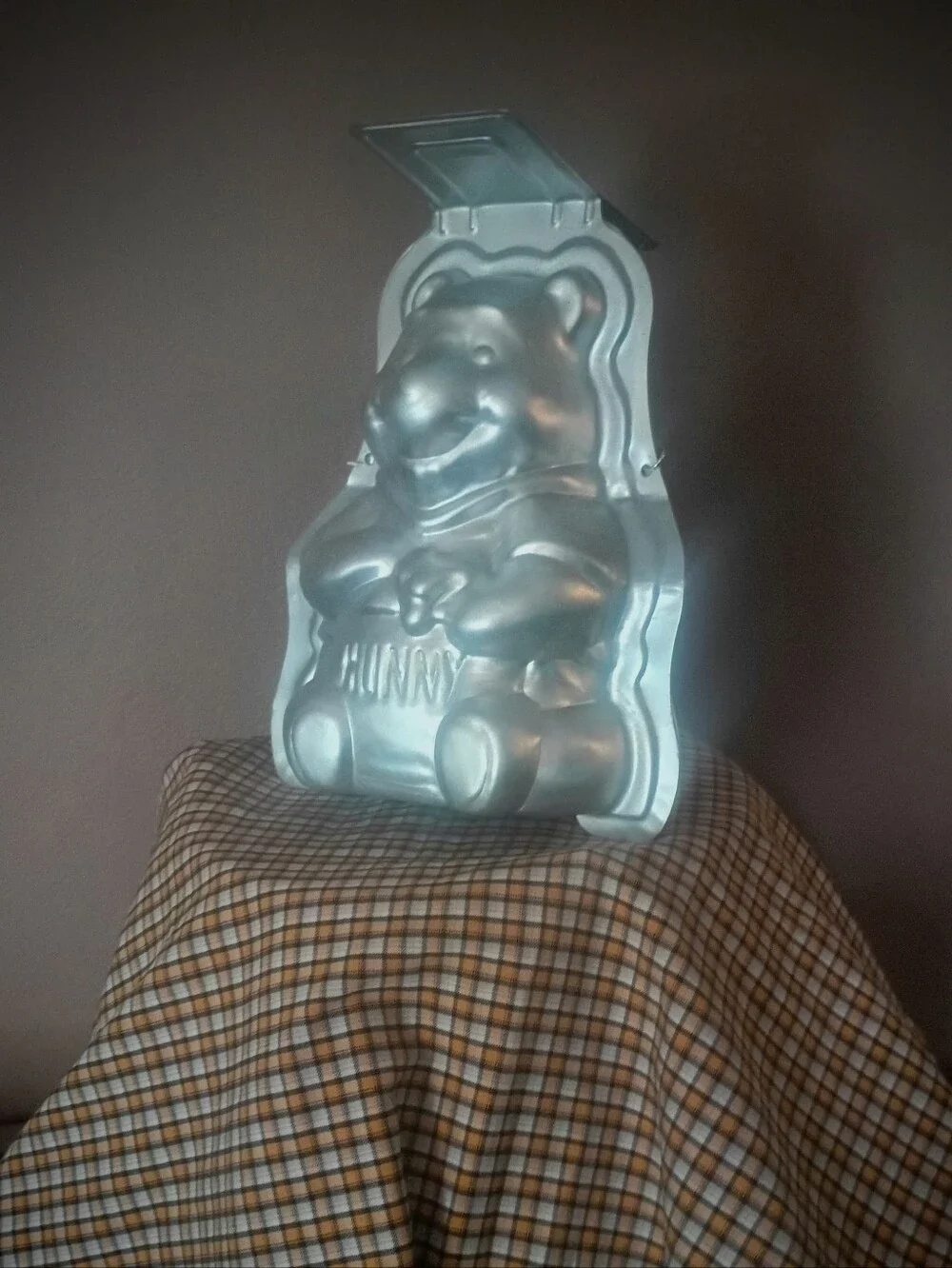 2- Vintage Aluminum Wilton Industries Winnie The Pooh Cake Molds